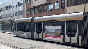 campagne affichage, nouvelle-aquitaine, tram, Bruxelles