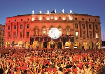 Les fêtes de Bayonne, un soir d’été