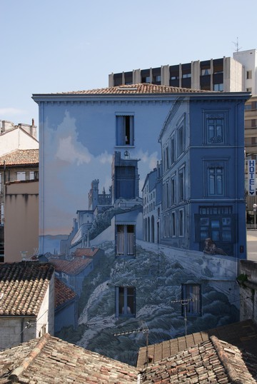 Mur peint à Angoulême 