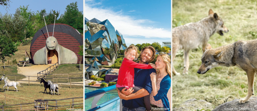 defilplanet, futuroscope, loups de chabrieres